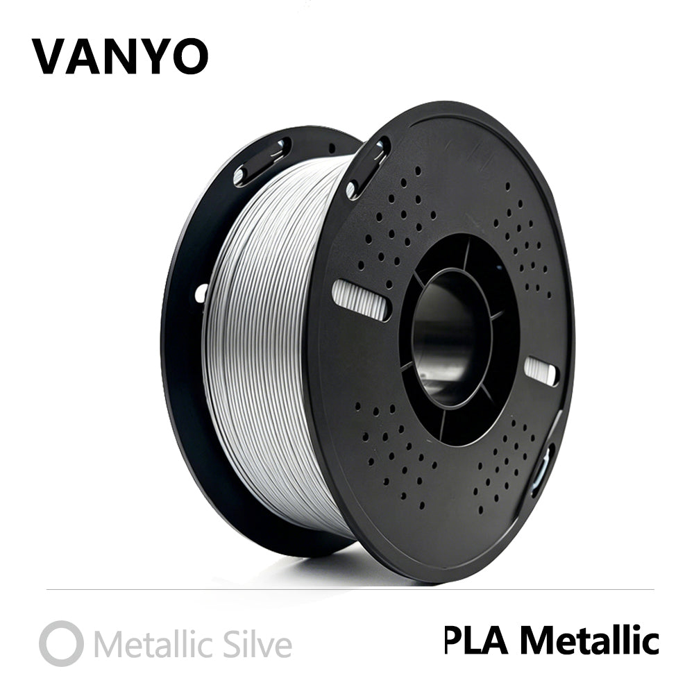 Filamento para impresora 3D VANYO PLA metálico 1KG