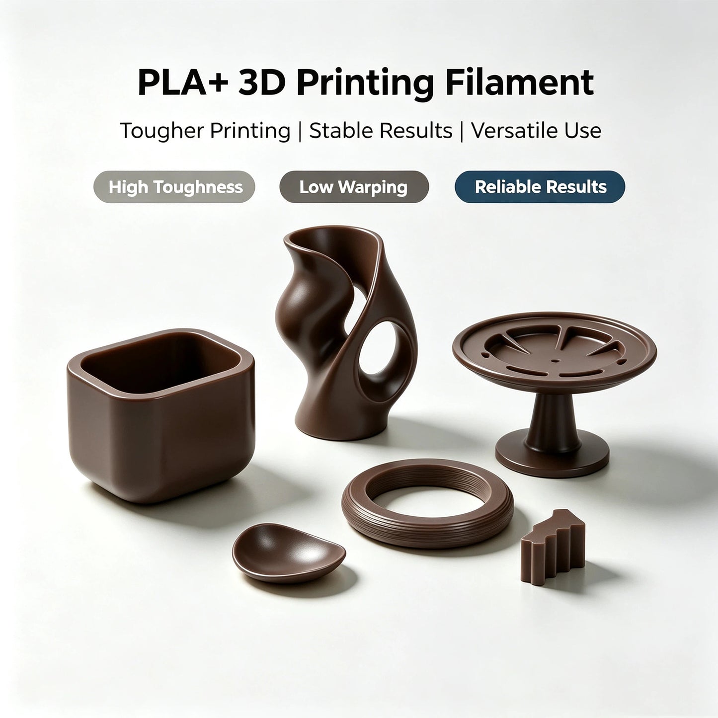Filamento para impresora 3D VANYO PLA+ 1KG