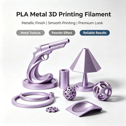 Filamento para impresora 3D VANYO PLA metálico 1KG