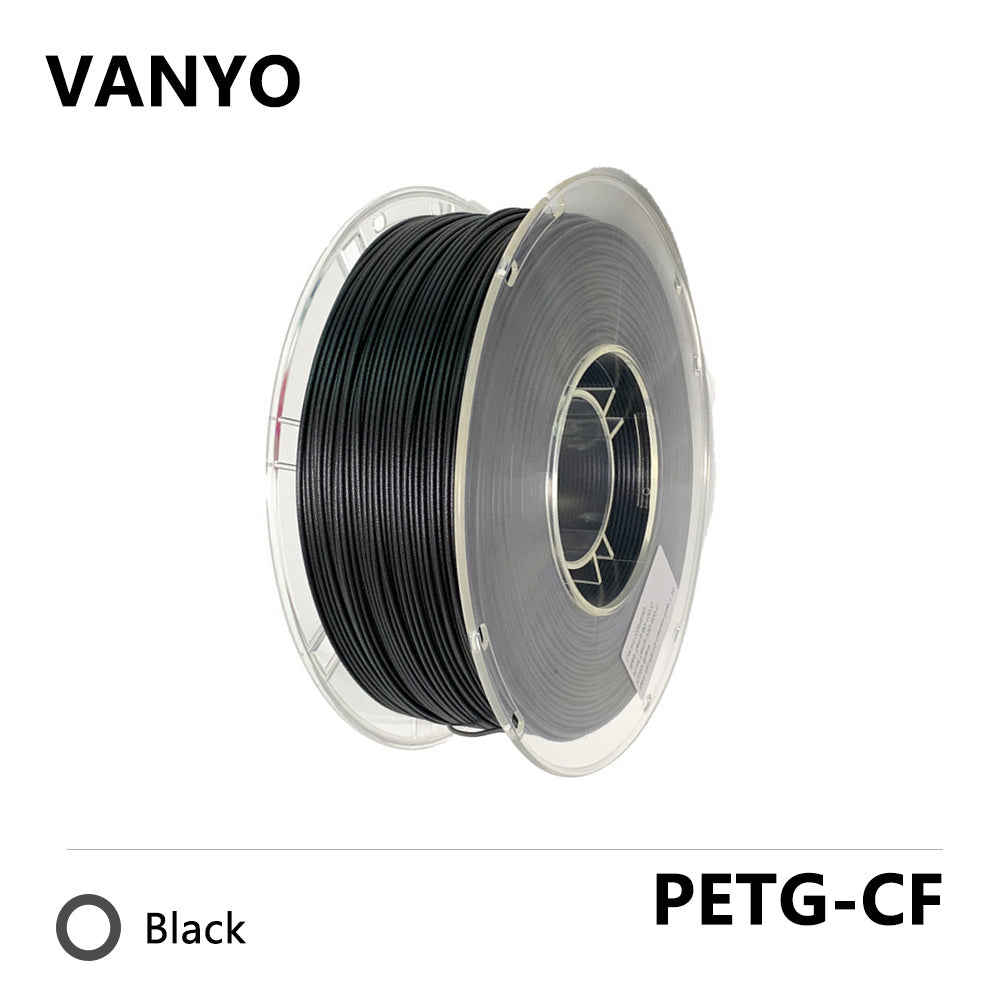 VANYO PETG-CF Filament 1kg High Strength Lightweight Composite Temperature Resistance 3D Printing Filament