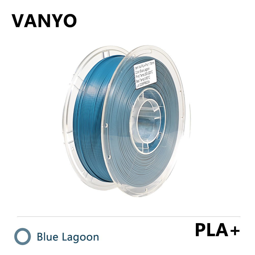 VANYO PLA+ Filament 1.75mm High Strength Chemical Resistant 3D Printer Filament