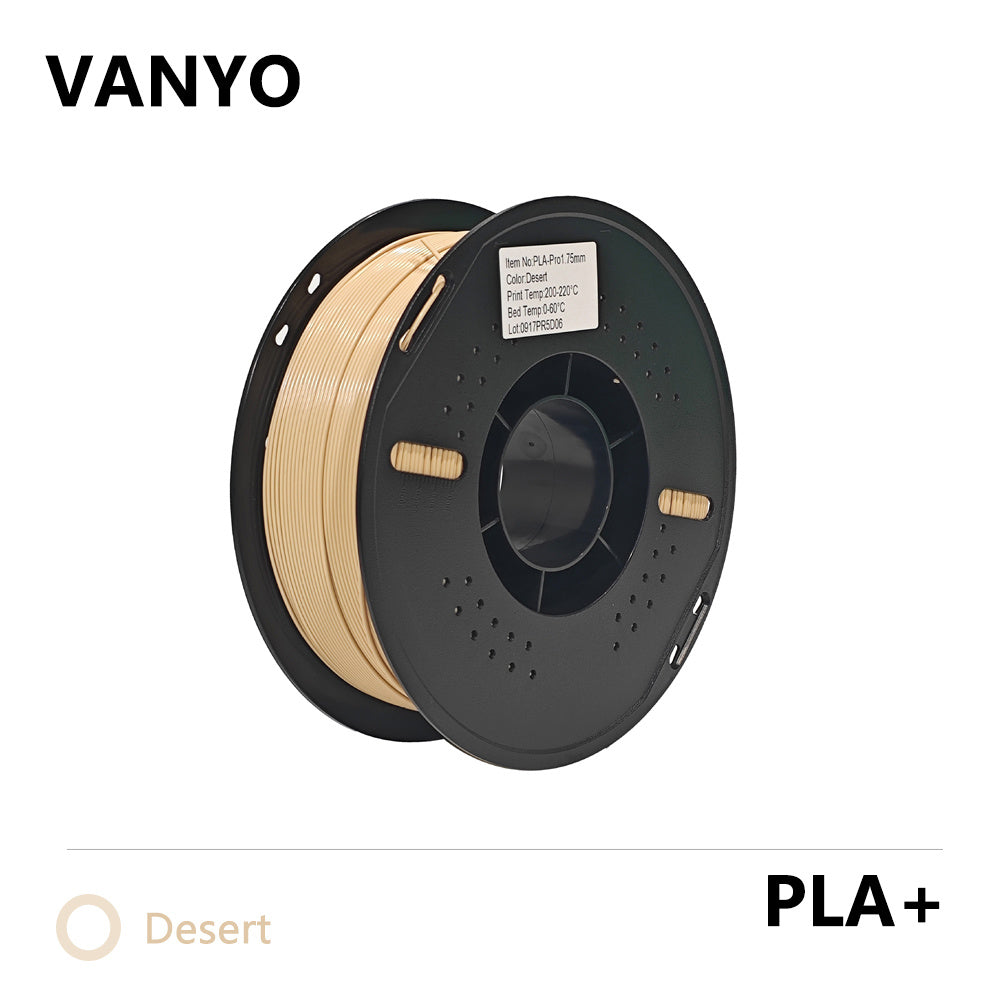 VANYO PLA+ Filament 1.75mm High Strength Chemical Resistant 3D Printer Filament