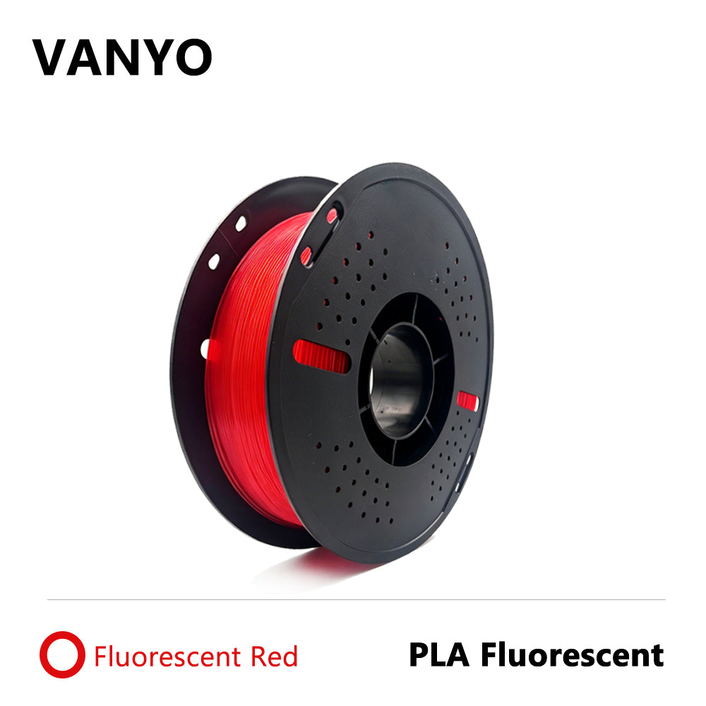 VANYO PLA Fluorescent Filament 1.75mm 3D Printer Filaments Multi-Color with 1kg Net Weight