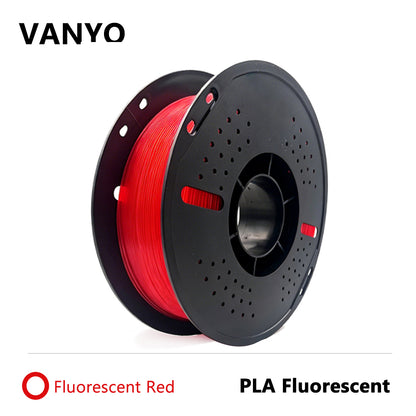Filamentos para impresora 3D fluorescentes VANYO PLA 1KG