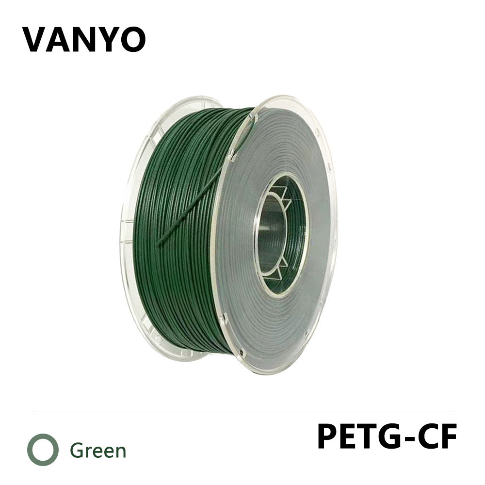 VANYO PETG-CF Filament 1kg High Strength Lightweight Composite Temperature Resistance 3D Printing Filament