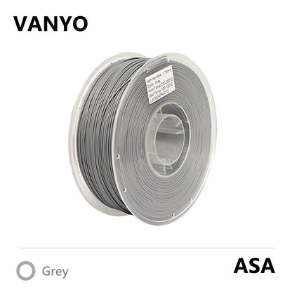 Filamento para impresora 3D VANYO ASA 1KG
