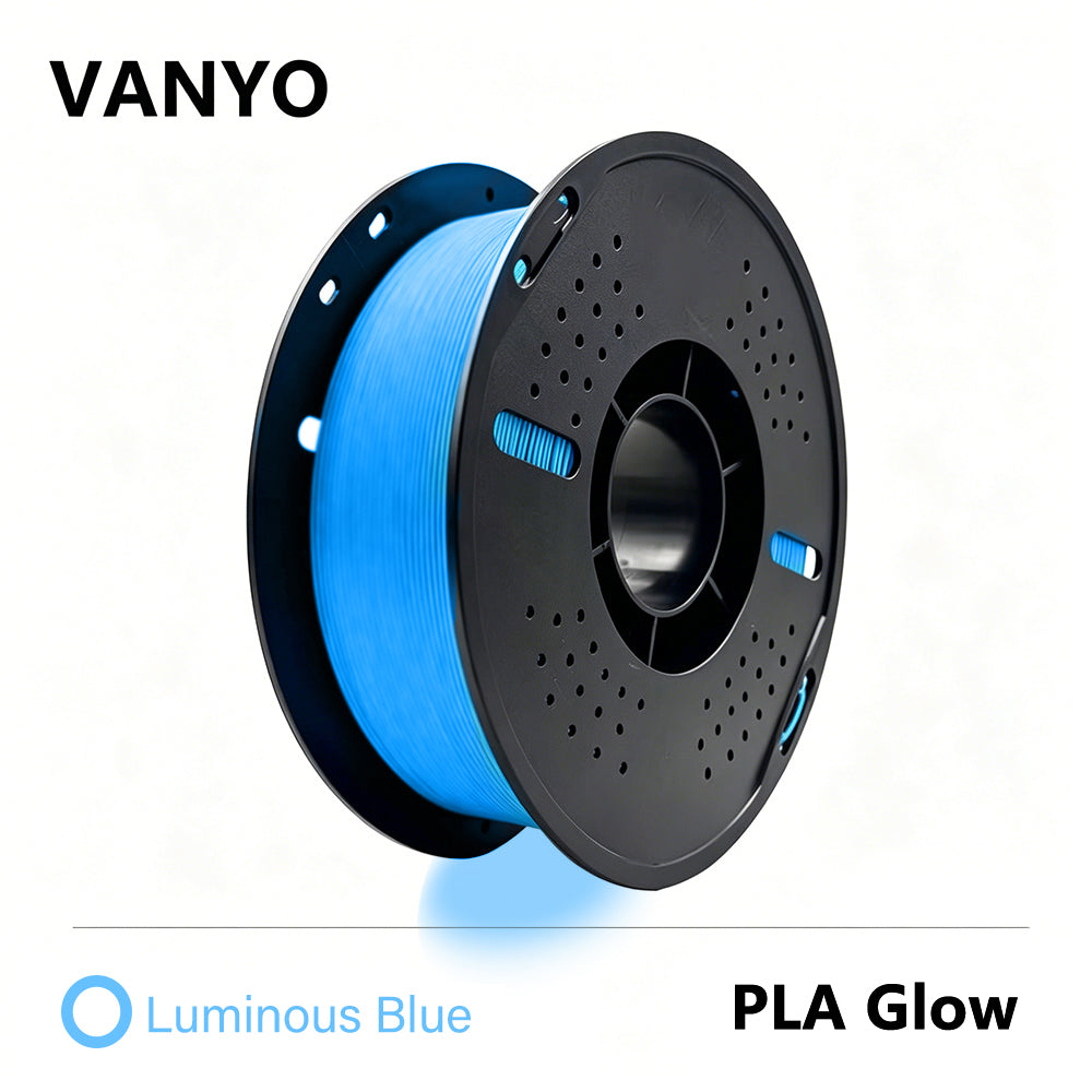 VANYO  PLA Glow-in-the-Dark High Quality Filament Multi-Color PLA 3D Filament