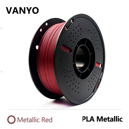 Filamento para impresora 3D VANYO PLA metálico 1KG