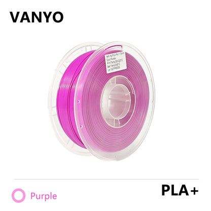 Filamento para impresora 3D VANYO PLA+ 1KG