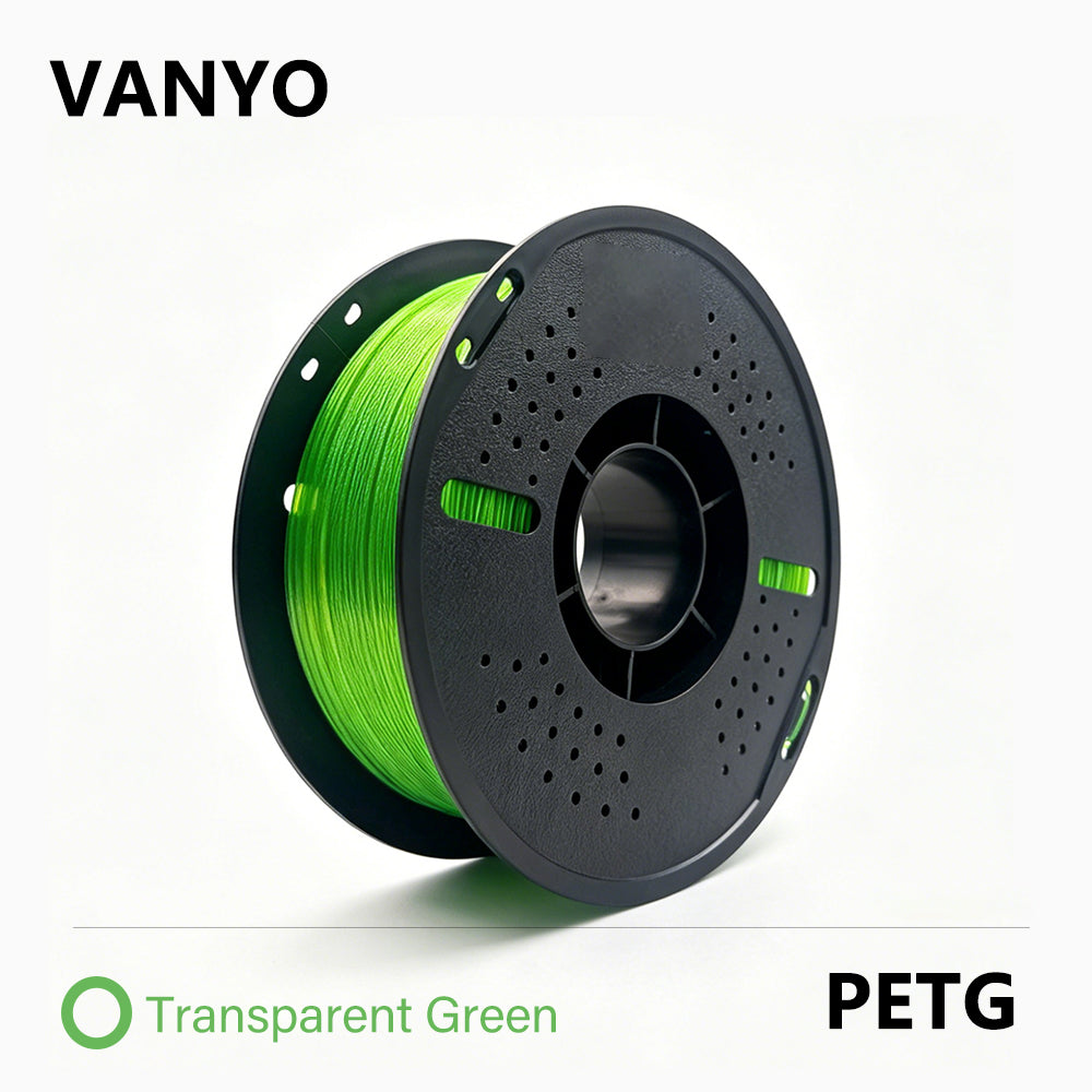 VANYO PETG 3D Filament Low Warping and Excellent Flowability Filament Easy to Print 3D Printer Filament