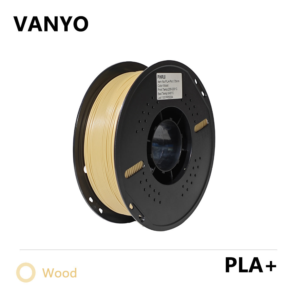 VANYO PLA+ Filament 1.75mm High Strength Chemical Resistant 3D Printer Filament
