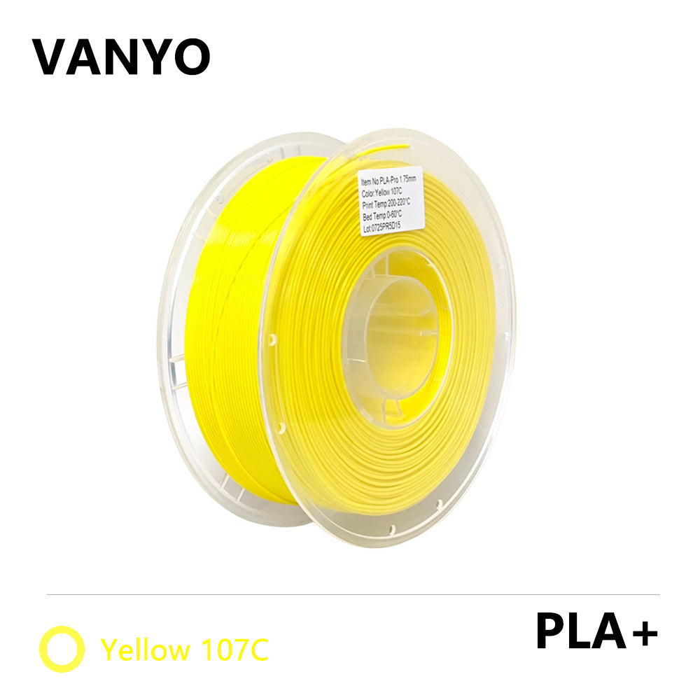 VANYO PLA+ Filament 1.75mm High Strength Chemical Resistant 3D Printer Filament