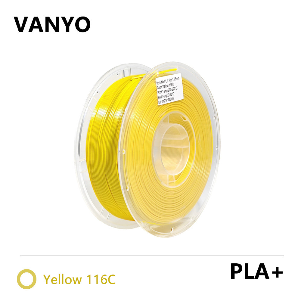 VANYO PLA+ Filament 1.75mm High Strength Chemical Resistant 3D Printer Filament