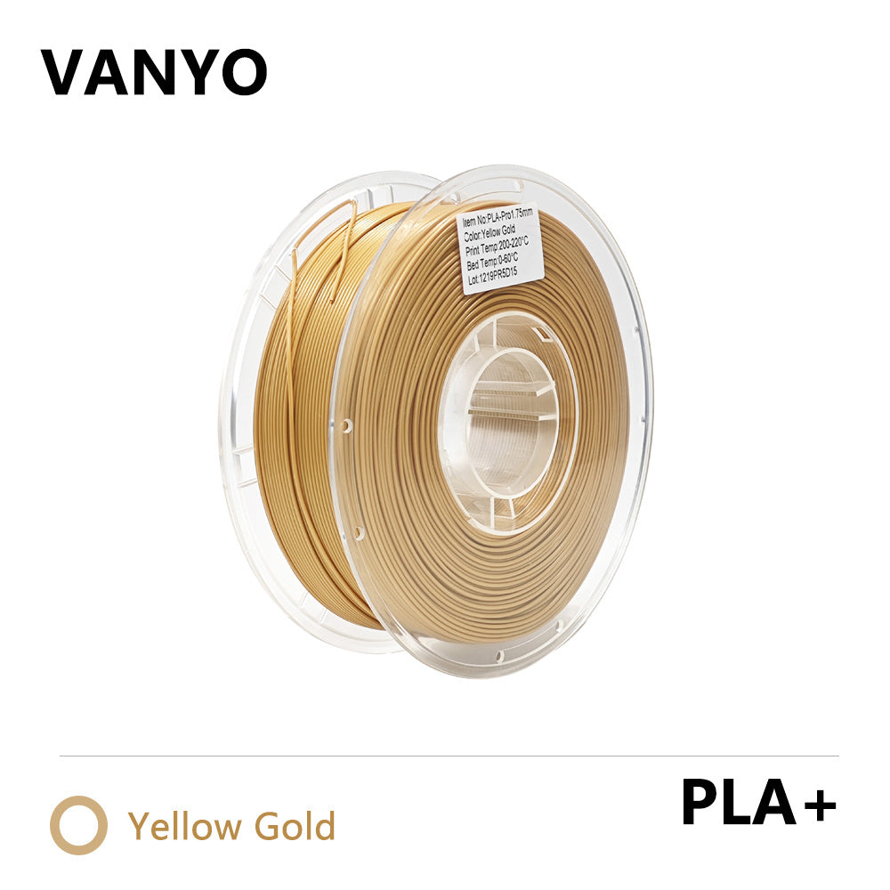 VANYO PLA+ Filament 1.75mm High Strength Chemical Resistant 3D Printer Filament